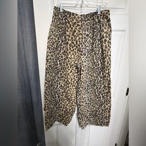 House of Harlow 1960 Animal Print Trousers